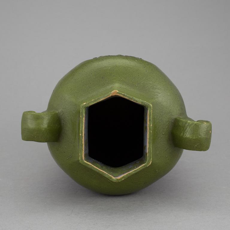 VAS, lergods, Rakkolanjoen Kaakelitehdas 1900-talets början.