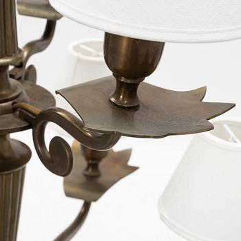 A ceiling light, 1930's/40's.