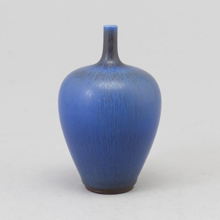 BERNDT FRIBERG, a stoneware vase from Gustavsberg studio, signed.