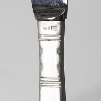 Jacob Ängman, A Swedish silver cutlery set, "Rosenholm", GAB, Stockholm and Eskilstuna 1958-1993 (60 pieces).