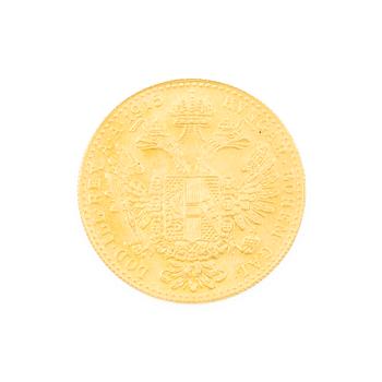 Guldmynt, Österrike-Ungern, 1 Ducat, 1915.