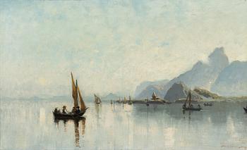 Frithjof Smith-Hald, Crossing the fjord to church.