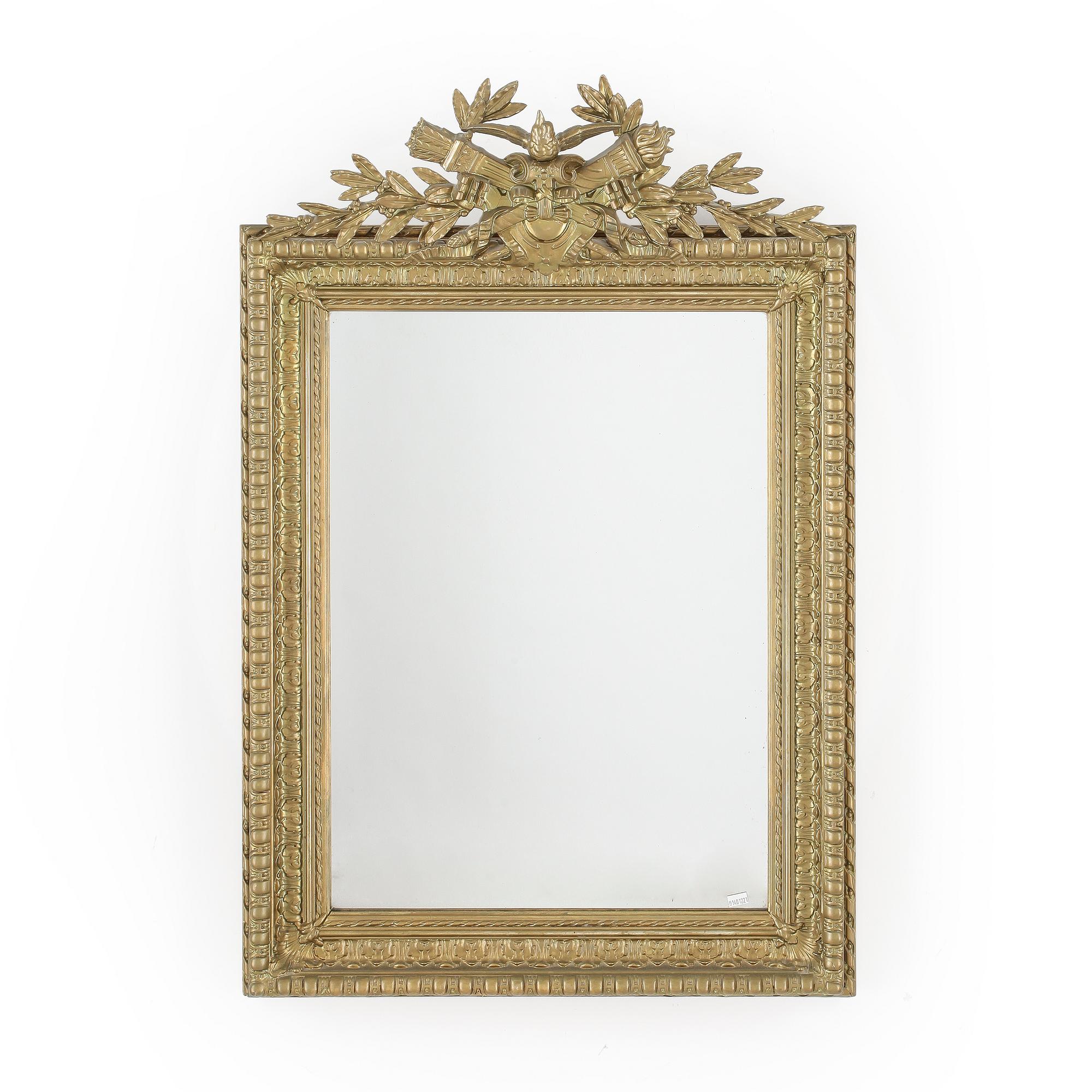 SPEGEL, Louis XVI-stil, omkring sekelskiftet 1900.