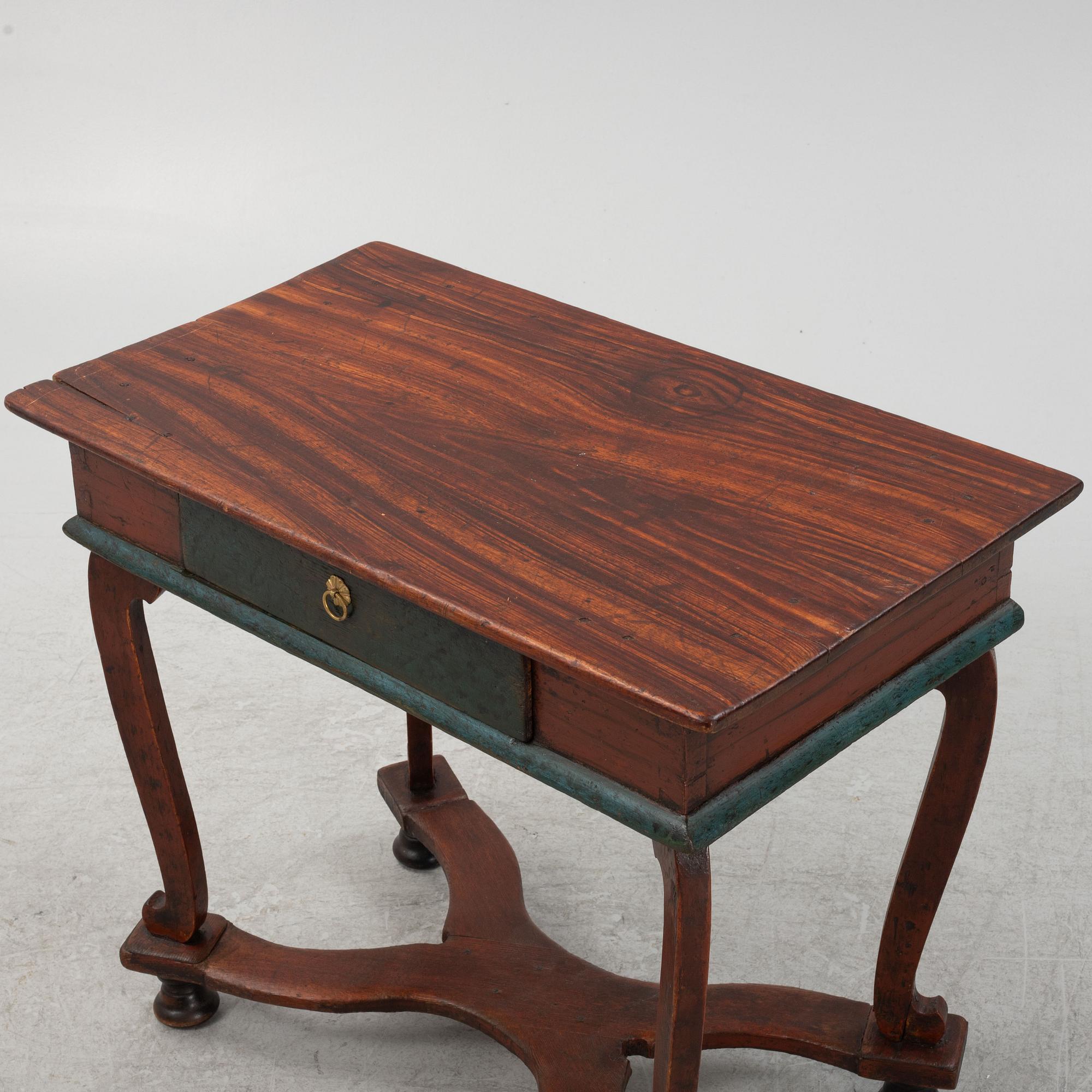 Bord, senbarock, 1700-talets första hälft.