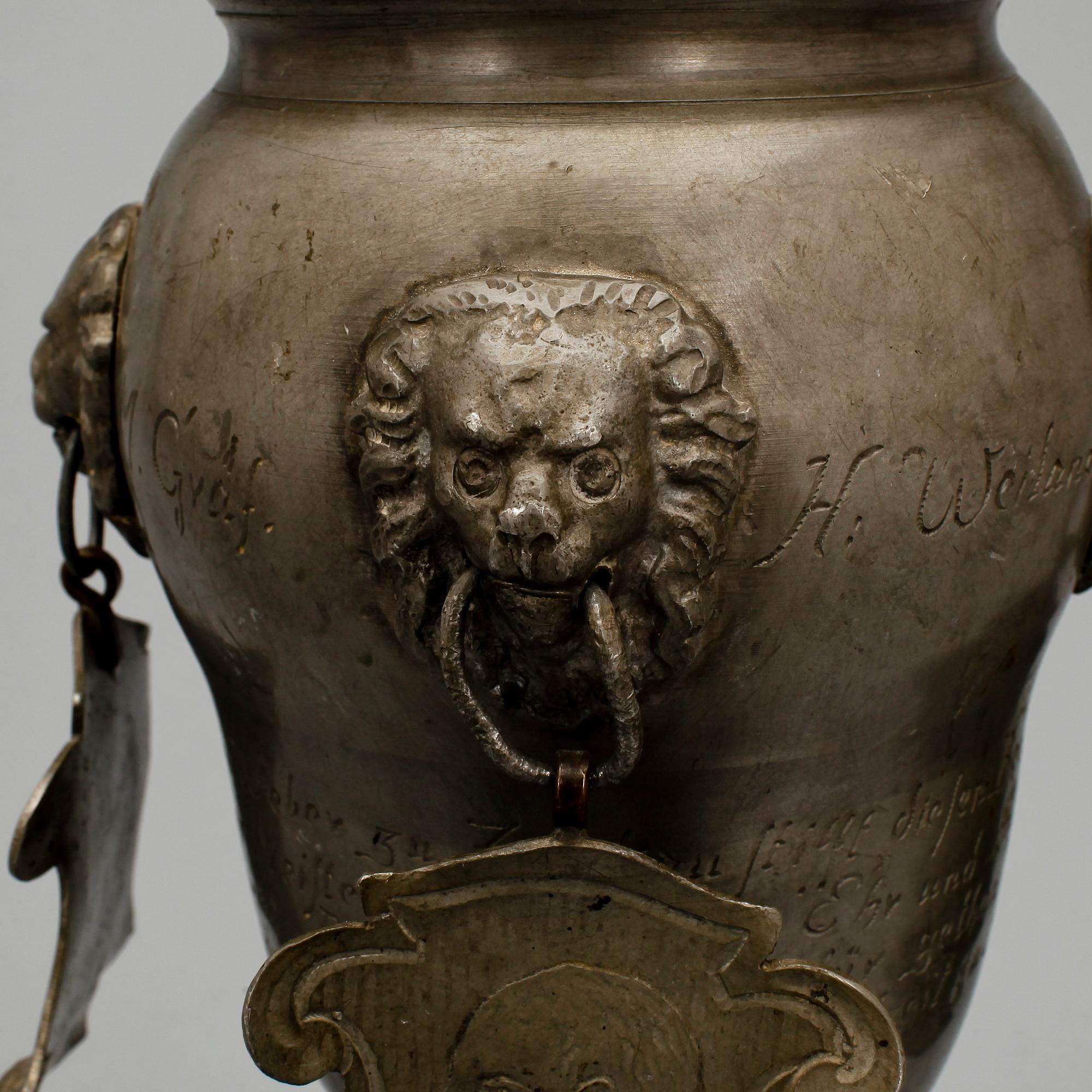 POKAL, historismuss, troligen Tyskland, sent 1800-tal.