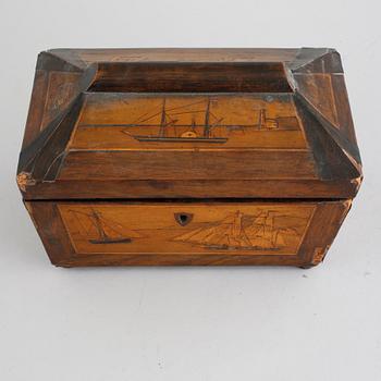 TESKRIN, trä, 1800-tal.