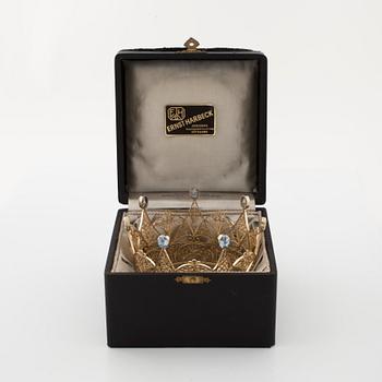 A bridal crown by Olav Kristensen, Göteborg, 1939.