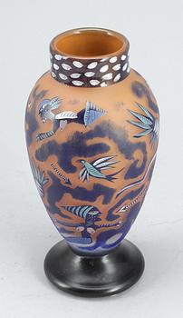 VAS, glas, Ulrica Hydman-Vallien, Kosta Boda, signerad.