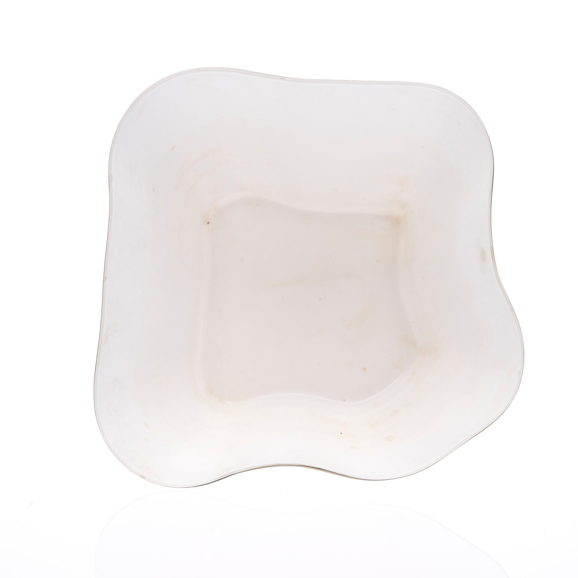 VAS, glas, signerad Alvar Aalto 3900-121. Iittala.