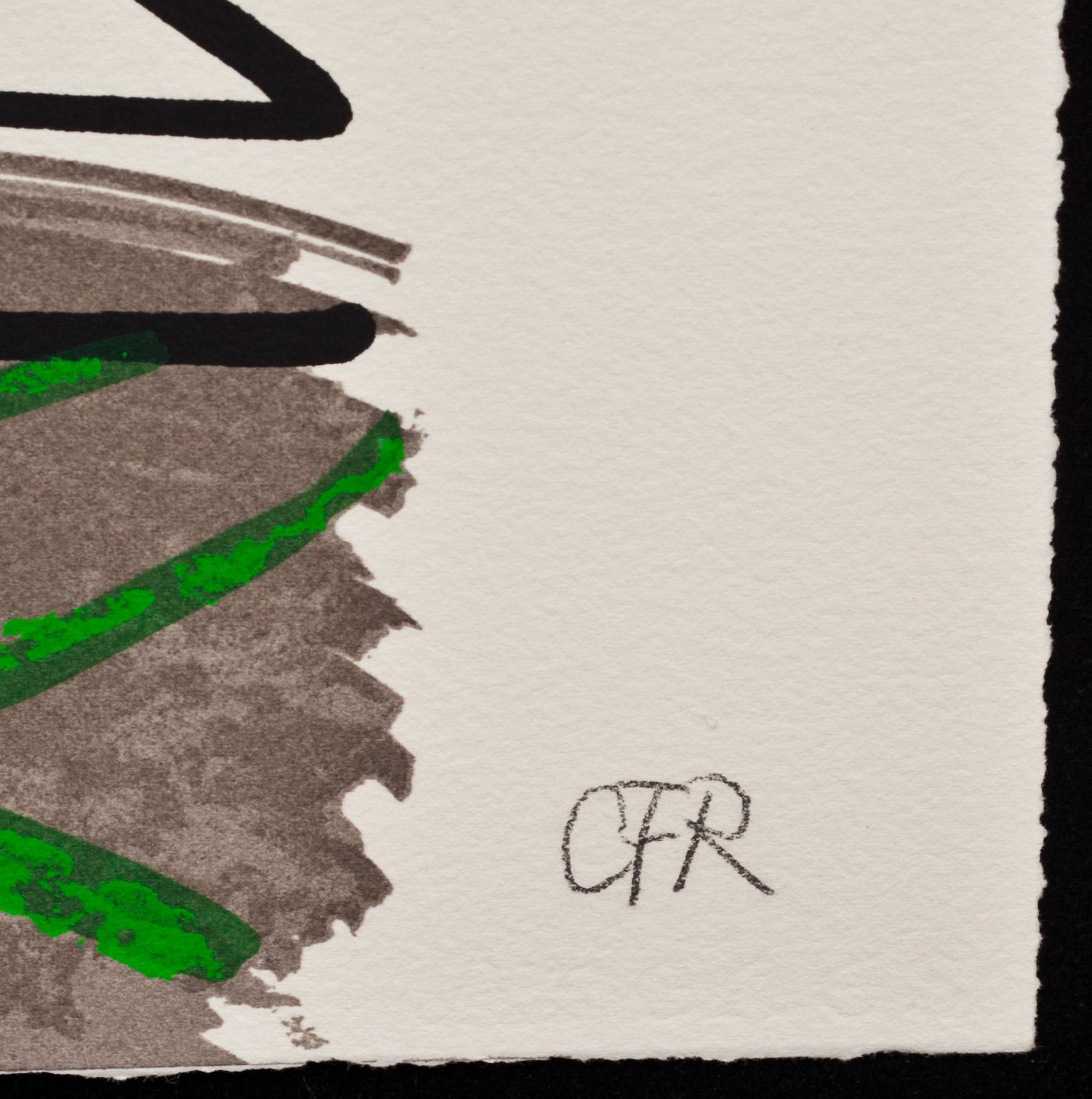 CARL FREDRIK REUTERSWÄRD, färglitografi, signerad och numrerad VII/L.