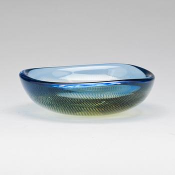 SKÅLFAT, glas, Kraka, Sven Palmqvist, Orrefors, signerad.