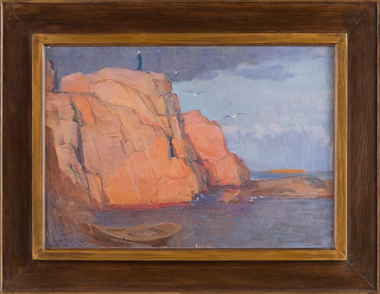 Venny Soldan-Brofeldt, Näkymä kalliolta.