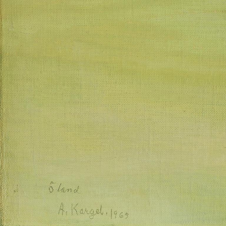 Axel Kargel, ”Grönt landskap”.