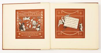 BARNBOK, "Triplets comprising The Baby´s Opera..." numr 171/750, ill av Walter Crane, London 1899.