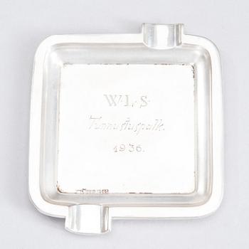 ASKKOPPAR, 13 st, silver, Auran Kultaseppä 1930-50-tal. Vikt tot. 326 g.