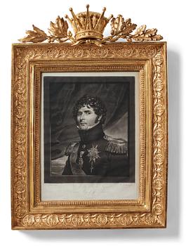 429. Francois Gérard Efter, Porträtt av kronprins Carl XIV Johan (1763-1844).