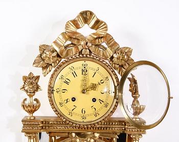 VÄGGPENDYL, gustavianskt stil. 1900-tal.