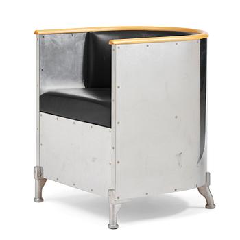310. Mats Theselius, an "Aluminiumfåtölj" armchair, Källemo, Värnamo, post 1990.