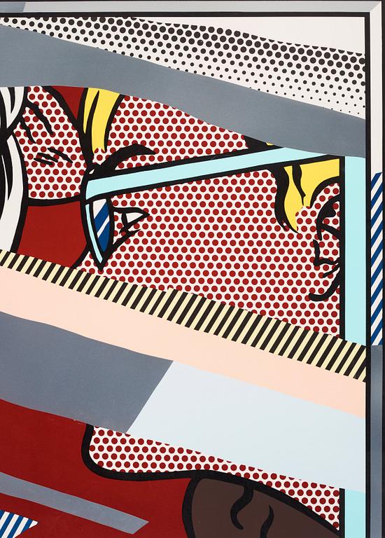 Roy Lichtenstein, "Reflections on Conversation", from the Reflections Series.