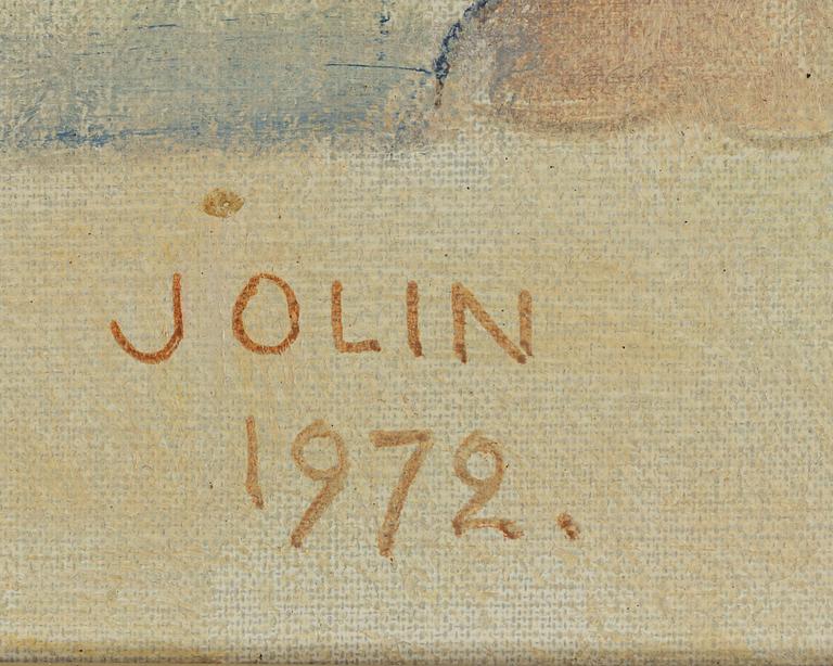 Einar Jolin, signed and dated 1972.