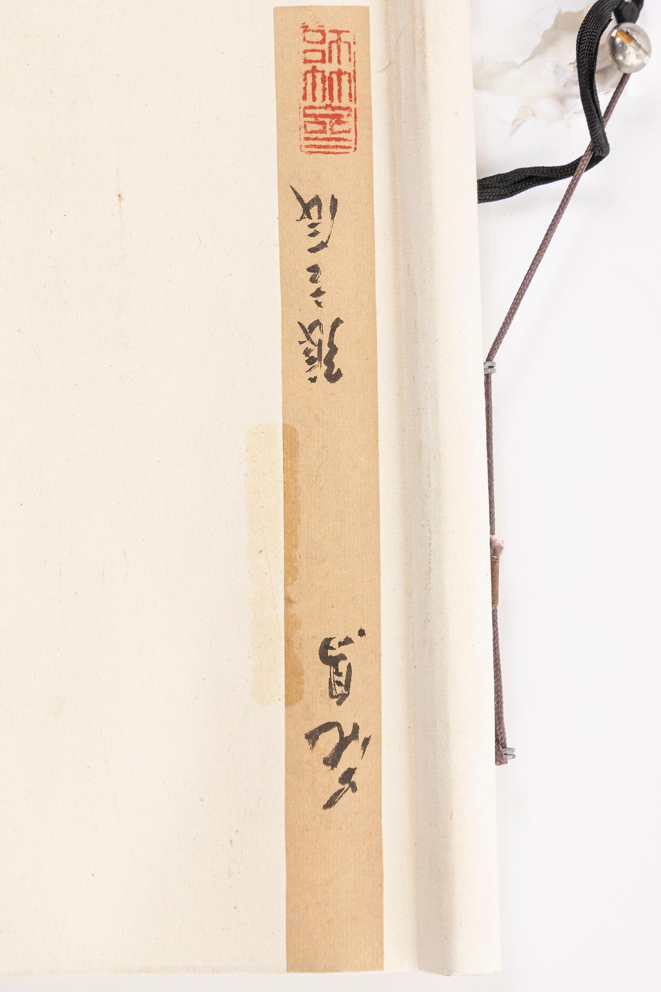 Zhang Lichen, "Kingfisher and wisteria".