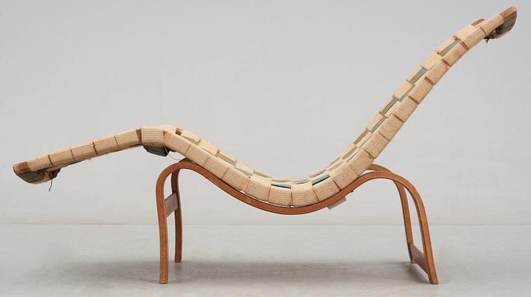 BRUNO MATHSSON, liggstol, Firma Karl Mathsson, Värnamo 1938.