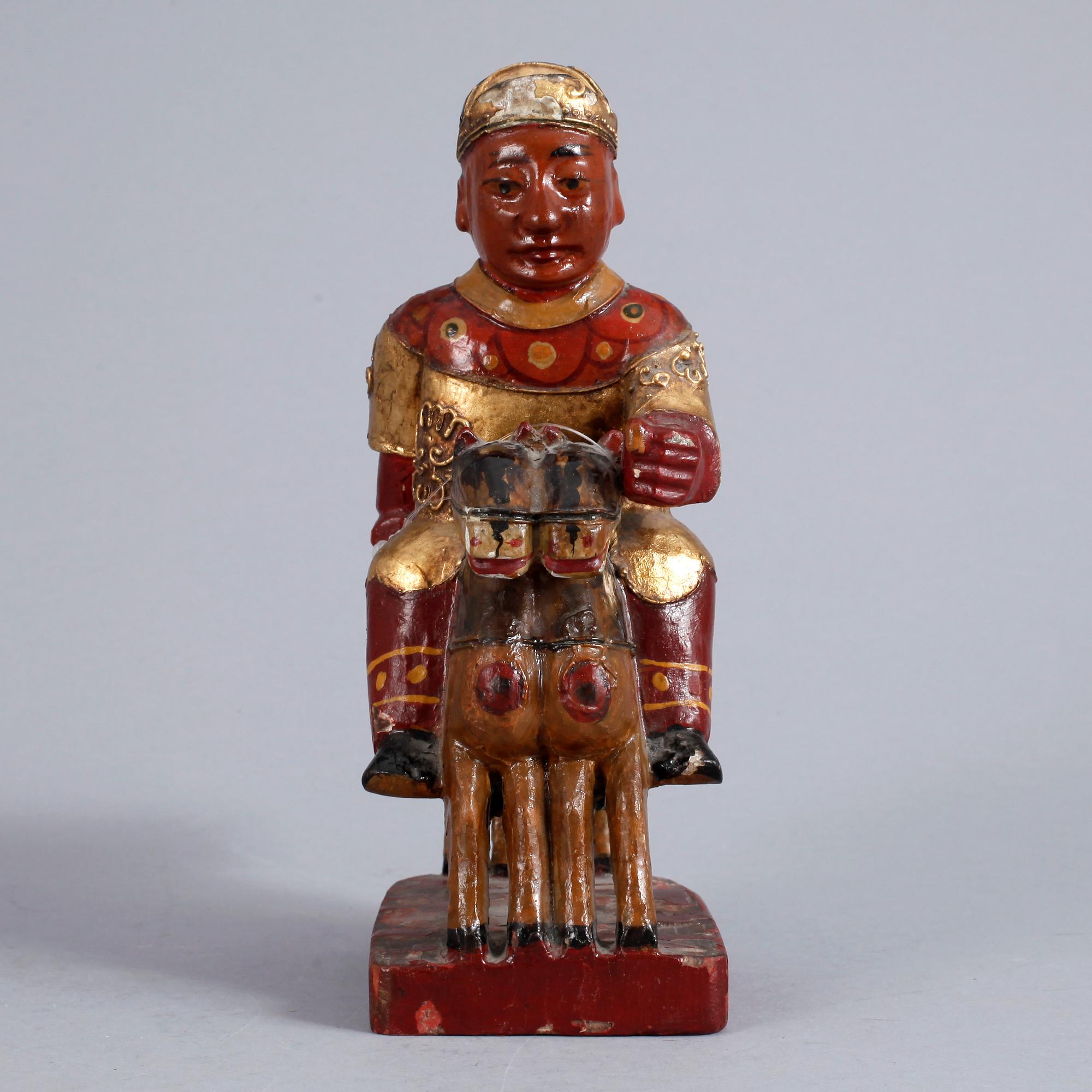 FIGURIN, trä, Kina 1800-tal.