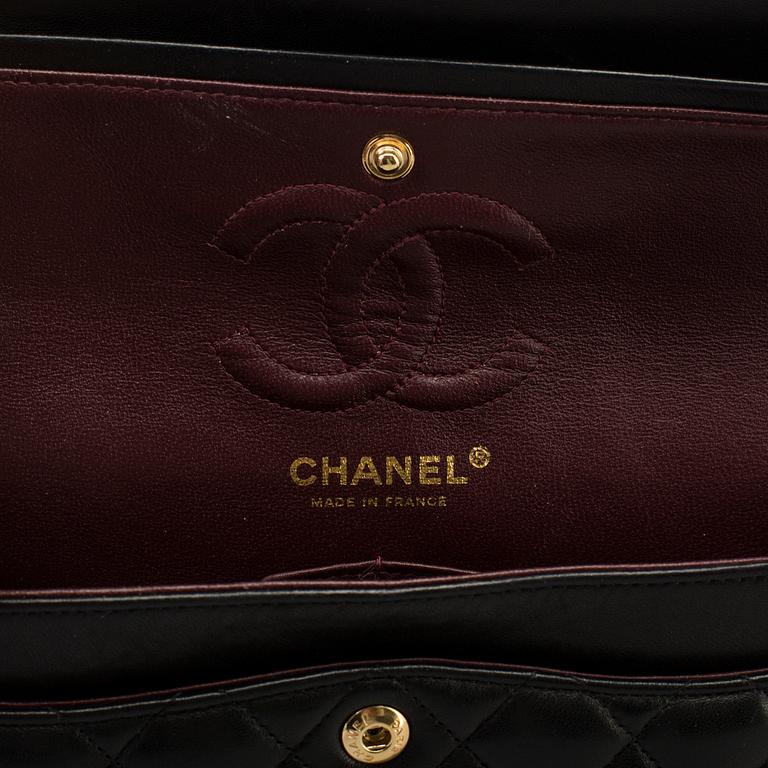 Black Double flap handbag by Chanel, 2005-2006.