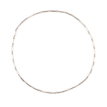 484. Wiwen Nilsson, a sterling silver necklace, Lund 1942.