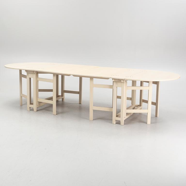 Drop-leaf table, a pair, "Bergslagen", from Ikea's 18th-century series, 1990s.