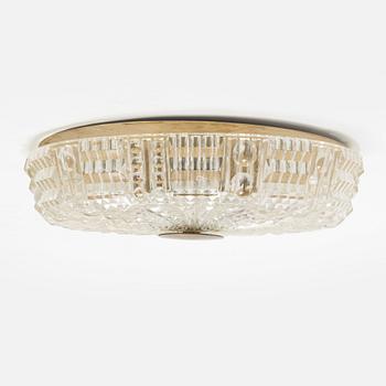 Carl Fagerlund, a glass ceiling light, Orrefors.