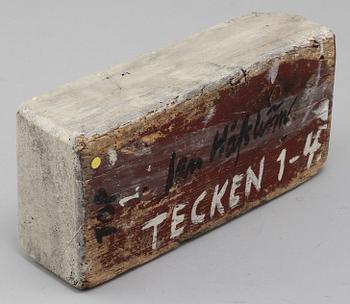 JAN HÅFSTRÖM, objekt, signerad.