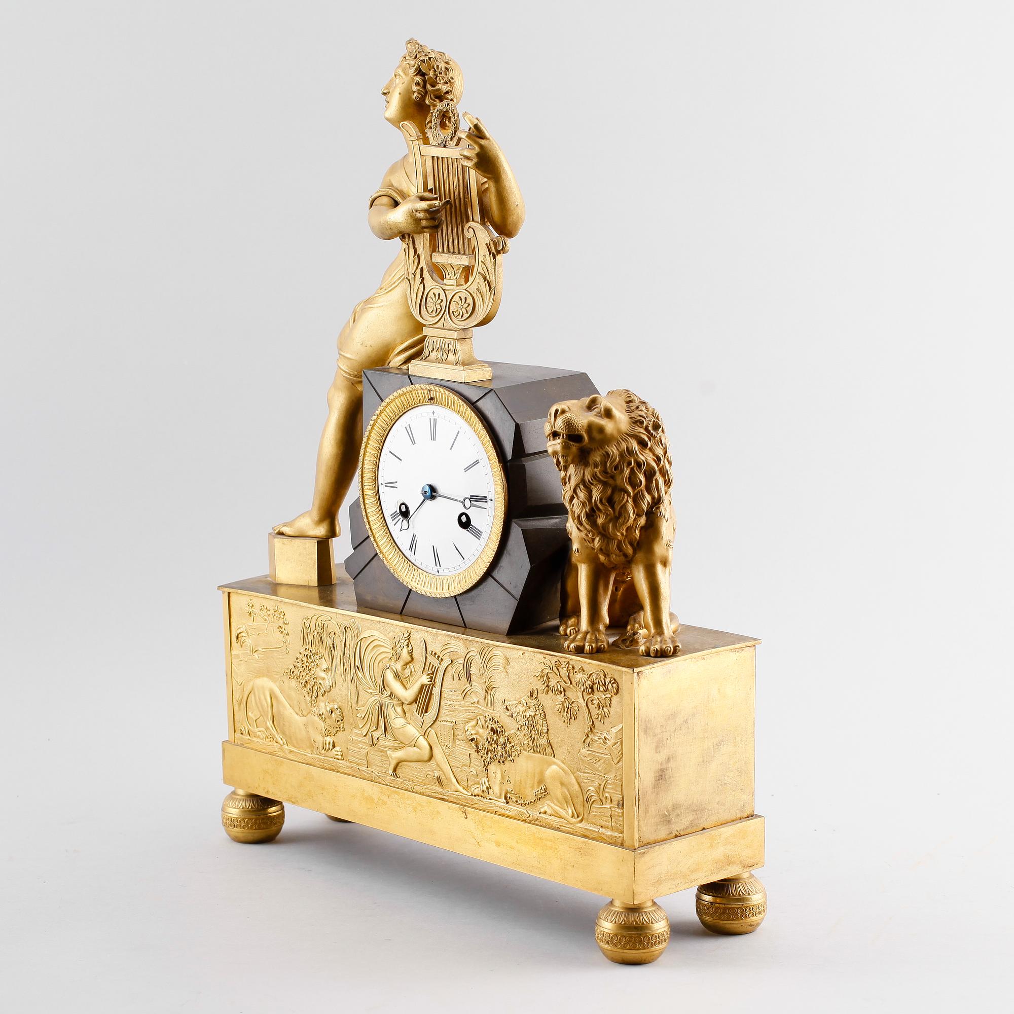 BORDSPENDYL, empire, Frankrike, 1800-talets första hälft.