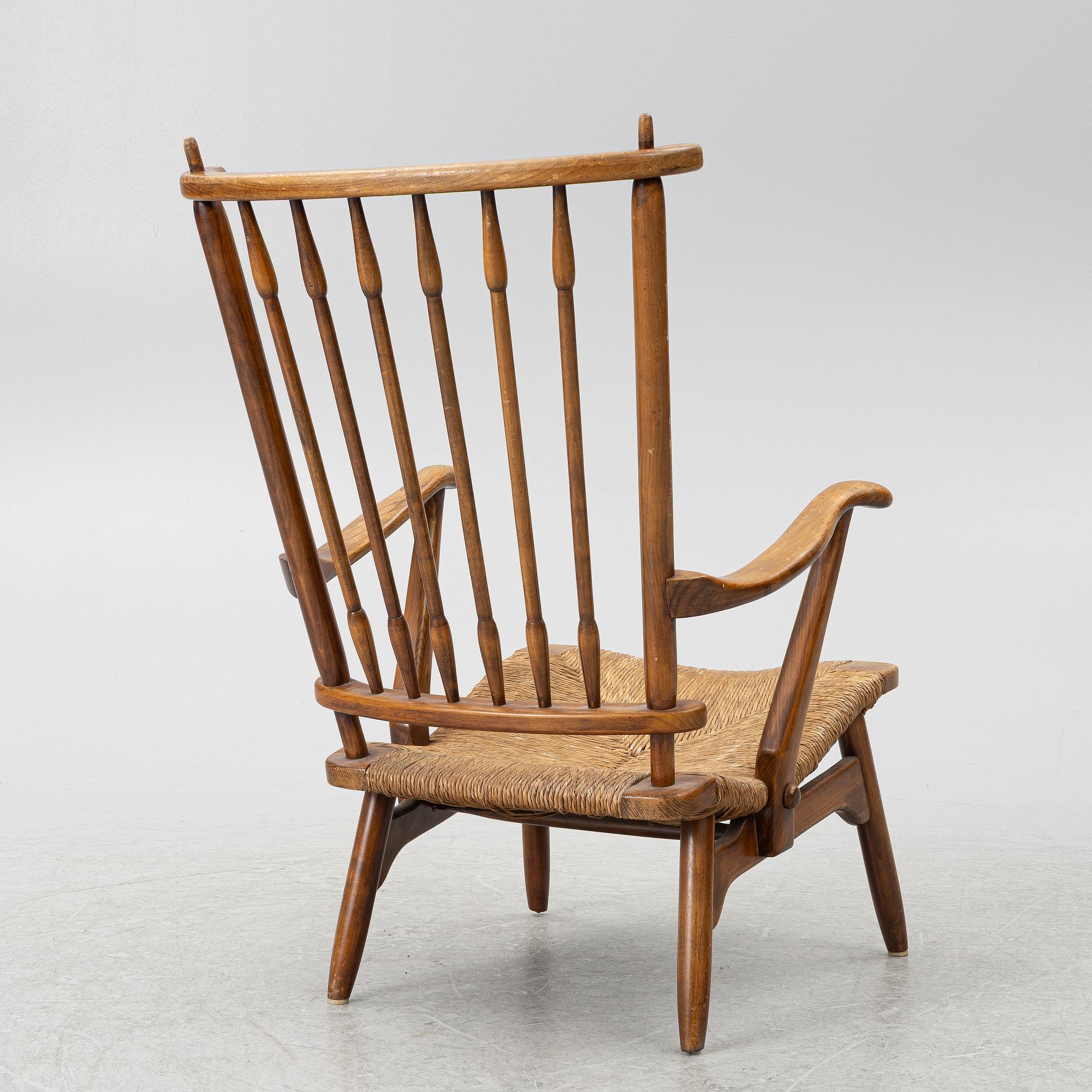 Armchair, De Ster Gelderland, Germany, mid-20th century.