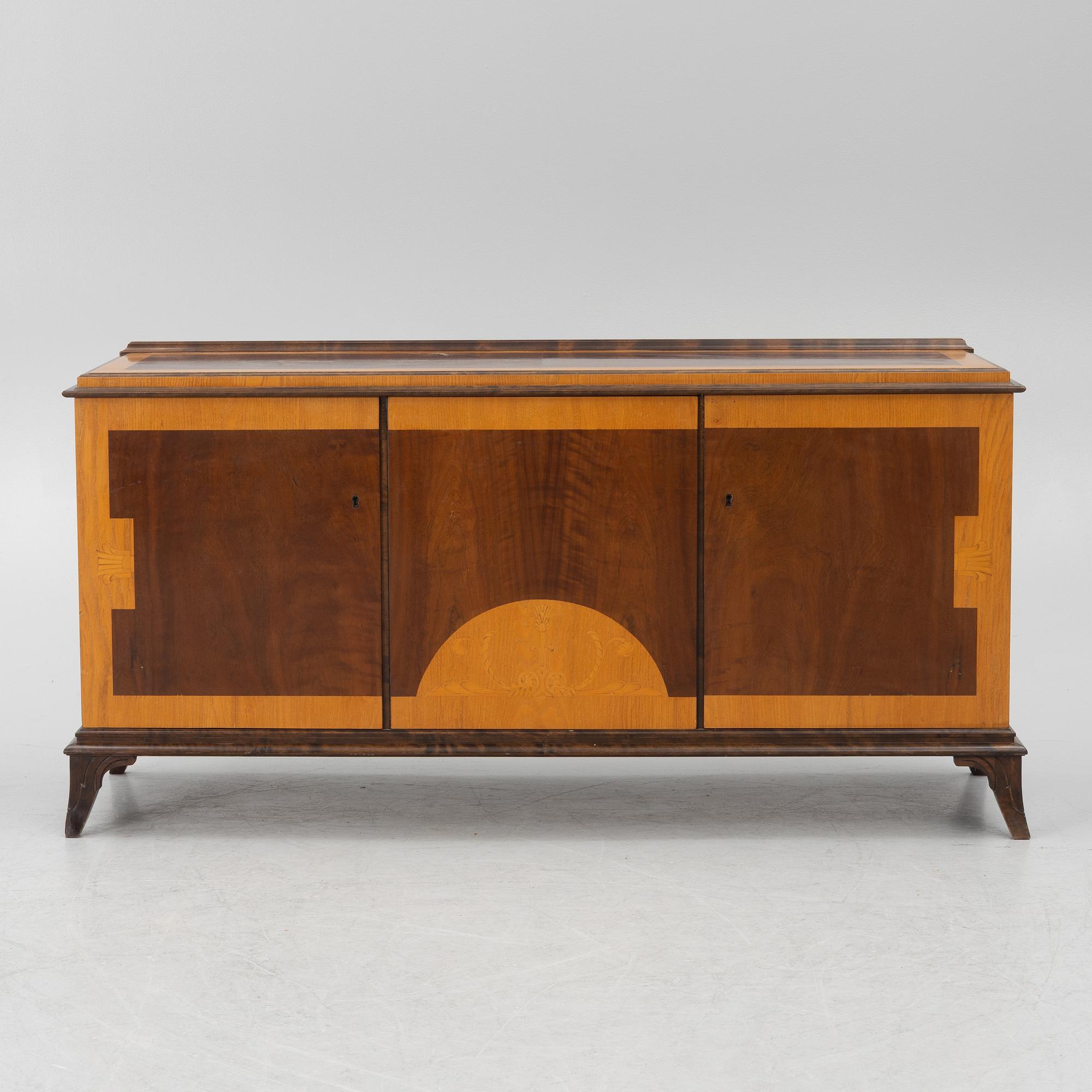 Sideboard, functionalist, around the mid-20th century.