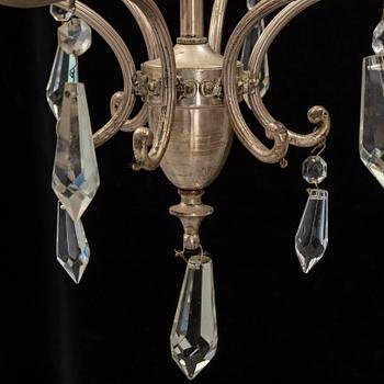 A 1920/30's art deco ceiling light.