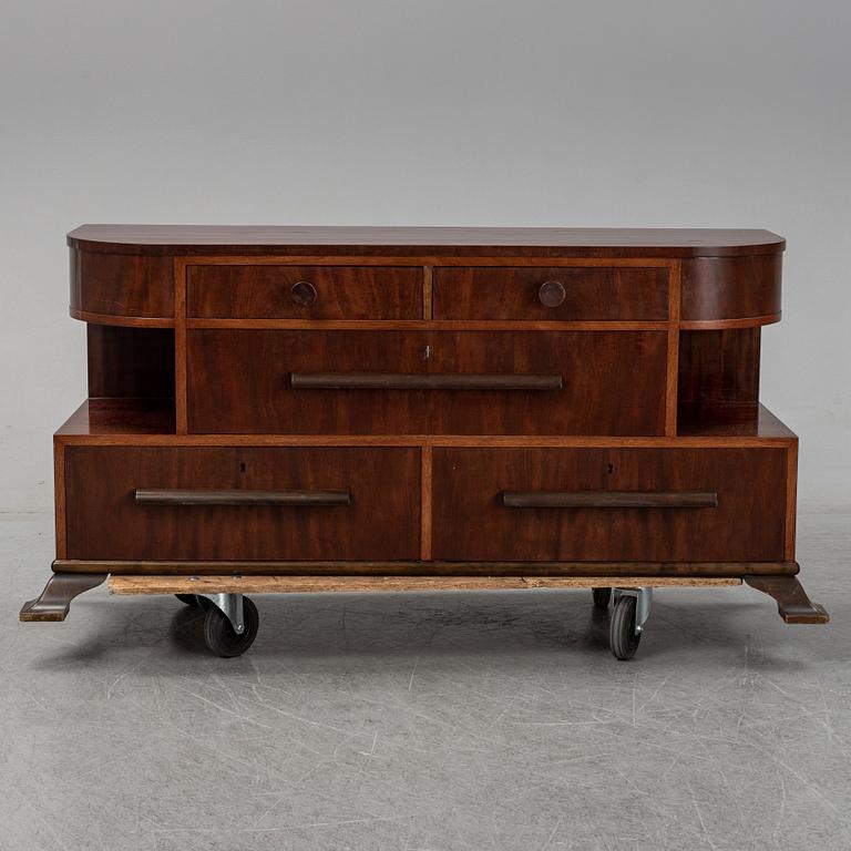 A 1940's sideboard.