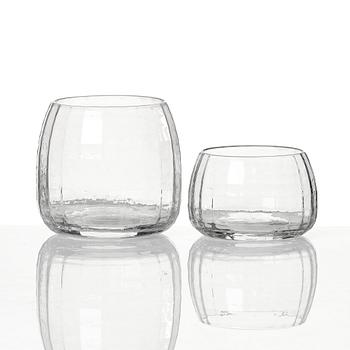 Claesson Koivisto Rune, "Wireframe", a glass ware set(10), prototypes, Sarasa, Japan, 2007.