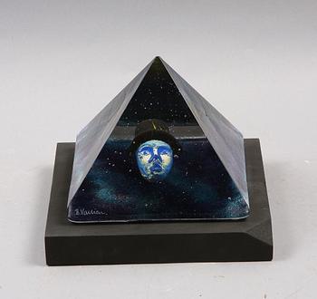 SKULPTUR, glas, Bertil Vallien, Kosta Boda.