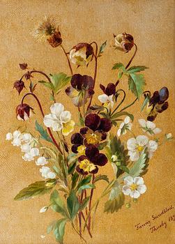 409. Fanny Sundblad, A BUNCH OF FLOWERS.
