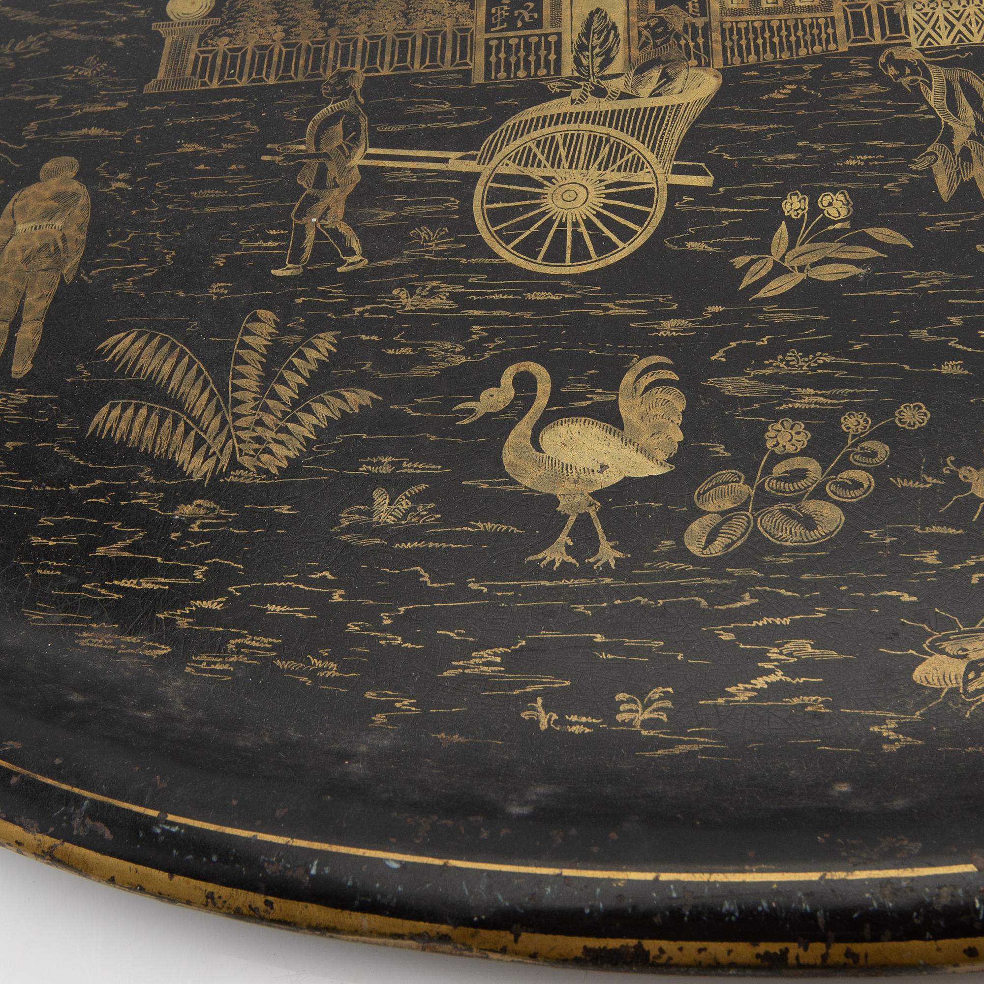 Tray, first half of the 20th century.