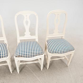 Chairs 4 pcs "Hallunda" IKEA's 18th century series late 20th century.