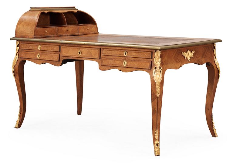 A Swedish Rococo 18th century writing table.