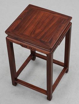 A hardwood table, Qing dynasty.