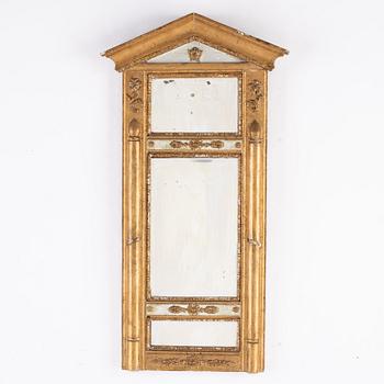 A Swedish mid 19th century mirror.