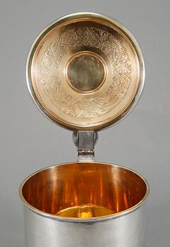 STOP, silver, K. Andersson, Stockholm, 1894. Vikt 903 gram.