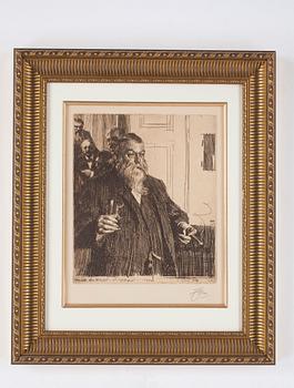 Anders Zorn, "A toast II".