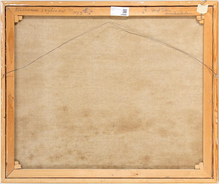 BENGT ELLIS, olja på duk, signerad.