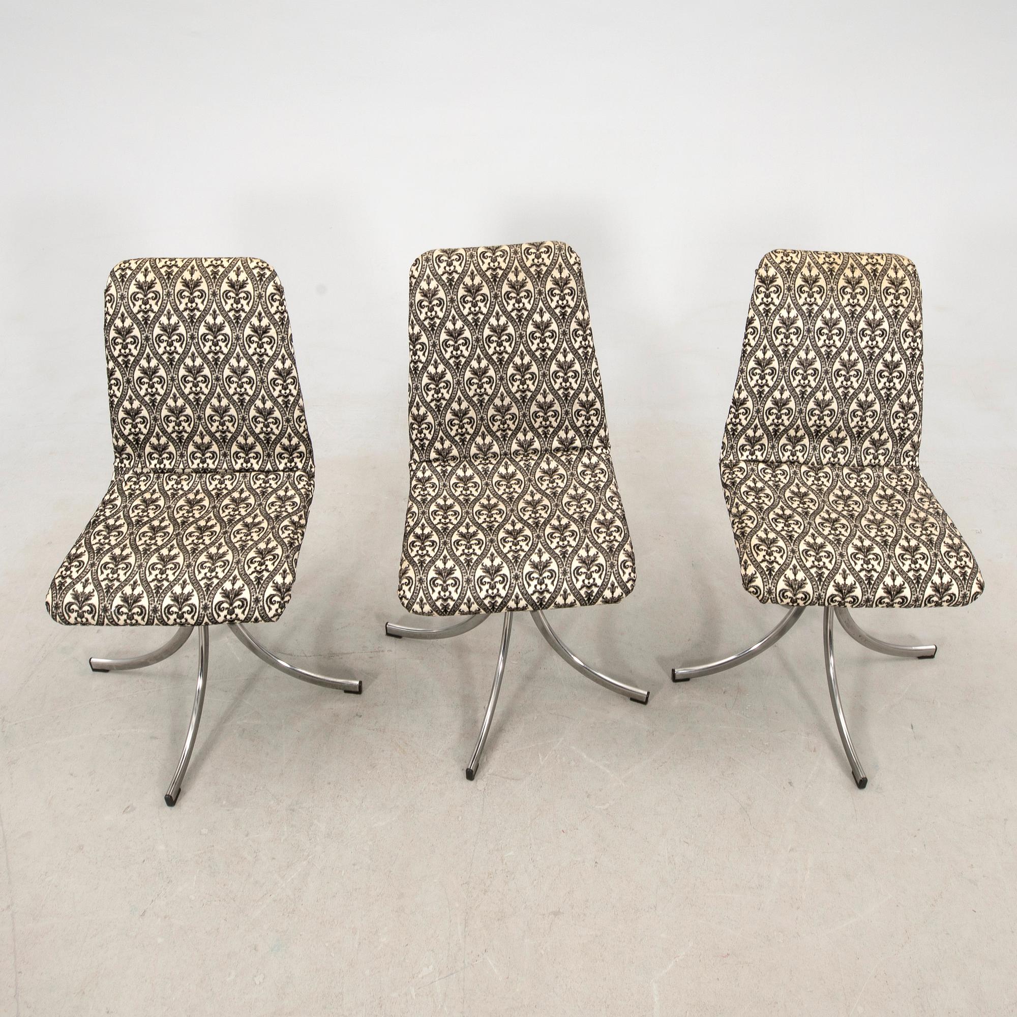Chairs, 6 pieces, late 20th century.