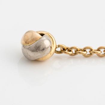 Cartier, necklace, "Trinity", 18K multicolored gold.